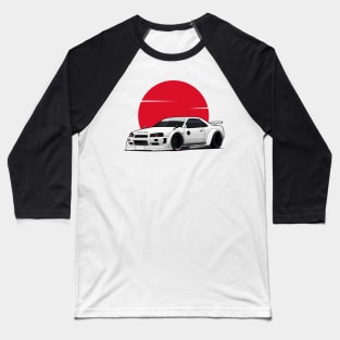 Nissan Skyline R34 GTR Baseball T-Shirt